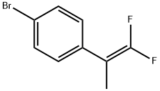 Benzene, 1-bromo-4-(2,2-difluoro-1-methylethenyl)- Structure