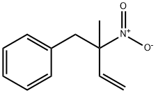 Benzene, (2-methyl-2-nitro-3-buten-1-yl)- Structure