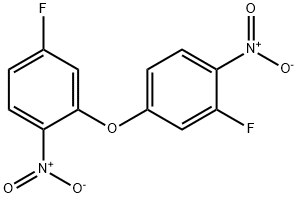 Benzene, 2-fluoro-4-(5-fluoro-2-nitrophenoxy)-1-nitro- Structure