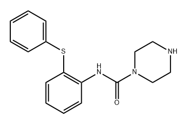 QuetiapineImpurityIIIphenyl]-1-piperazinecarboxamide) 구조식 이미지