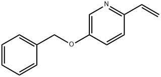 Pyridine, 2-ethenyl-5-(phenylmethoxy)- 구조식 이미지