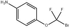 Benzenamine, 4-(bromodifluoromethoxy)- Structure