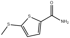 5-(methylsulfanyl)thiophene-2-carboxamide 구조식 이미지