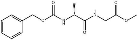 Glycine, N-[(phenylmethoxy)carbonyl]-D-alanyl-, methyl ester 구조식 이미지