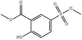 Benzoic acid, 2-hydroxy-5-(methoxysulfonyl)-, methyl ester 구조식 이미지