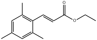 2-Propenoic acid, 3-(2,4,6-trimethylphenyl)-, ethyl ester, (2E)- Structure