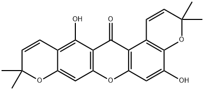 Brasilixanthone B Structure