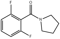 1-(2,6-difluorobenzoyl)pyrrolidine 구조식 이미지