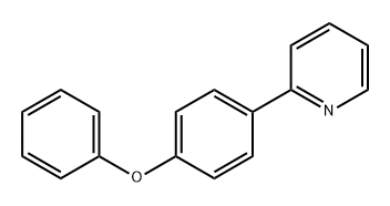 Pyridine, 2-(4-phenoxyphenyl)- Structure