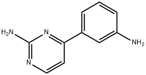 4-(3-Aminophenyl)pyrimidin-2-amine 구조식 이미지