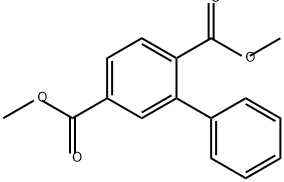 [1,1'-Biphenyl]-2,5-dicarboxylic acid, 2,5-dimethyl ester Structure