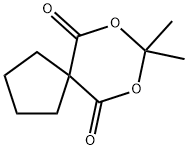 7,9-Dioxaspiro[4.5]decane-6,10-dione, 8,8-dimethyl- 구조식 이미지