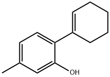 Phenol, 2-(1-cyclohexen-1-yl)-5-methyl- 구조식 이미지