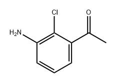 Ethanone, 1-(3-amino-2-chlorophenyl)- Structure