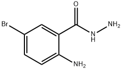 Benzoic acid, 2-amino-5-bromo-, hydrazide 구조식 이미지