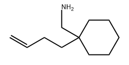 Cyclohexanemethanamine, 1-(3-buten-1-yl)- Structure