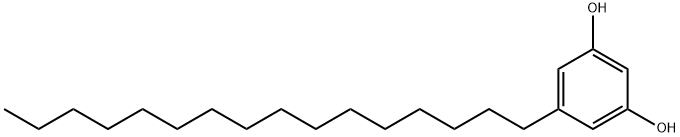 1,3-Benzenediol, 5-hexadecyl- 구조식 이미지