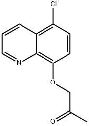 1-((5-Chloroquinolin-8-yl)oxy)propan-2-one Structure