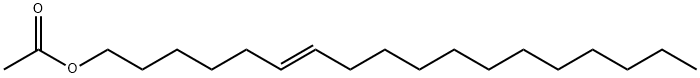 6-Octadecen-1-ol, acetate, (E)- (9CI) Structure