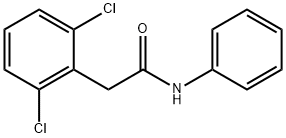 Benzeneacetamide, 2,6-dichloro-N-phenyl- 구조식 이미지