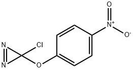 3-Chloro-3-(4-nitrophenoxy)-3H-diazirine Structure