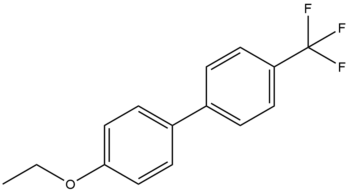 4-Ethoxy-4'-(trifluoromethyl)-1,1'-biphenyl Structure