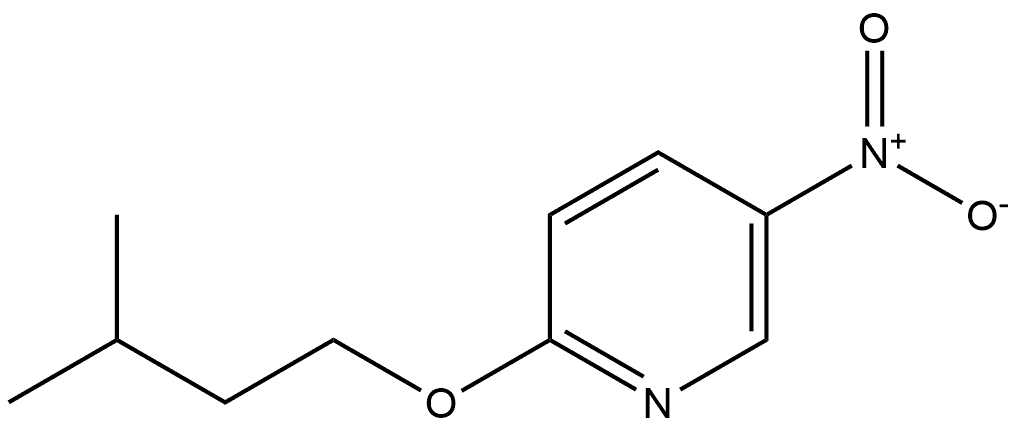 2-(isopentyloxy)-5-nitropyridine Structure