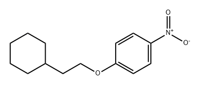 Benzene, 1-(2-cyclohexylethoxy)-4-nitro- 구조식 이미지