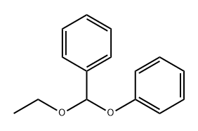 Benzene, (ethoxyphenoxymethyl)- Structure