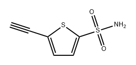 2-Thiophenesulfonamide, 5-ethynyl- Structure