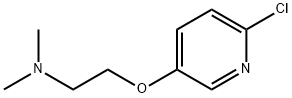 {2-[(6-Chloropyridin-3-yl)oxy]ethyl}dimethylamine Structure