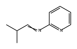 2-Pyridinamine, N-(2-methylpropylidene)- Structure