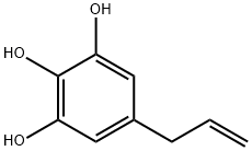 1,2,3-Benzenetriol, 5-(2-propen-1-yl)- Structure