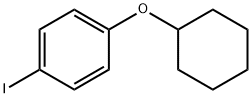 Benzene, 1-(cyclohexyloxy)-4-iodo- Structure