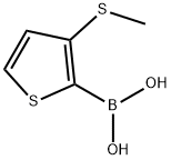 3-(Methylthio)thiophen-2-ylboronic acid Structure
