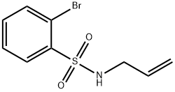 N-Allyl-2-bromobenzenesulfonamide Structure