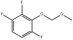 Benzene, 1,2,4-trifluoro-3-(methoxymethoxy)- Structure