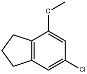 1H-Indene, 6-chloro-2,3-dihydro-4-methoxy- Structure