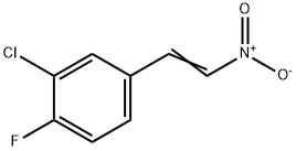 E-2-Chloro-1-fluro-4-(2-nitrovinyl)benzene Structure