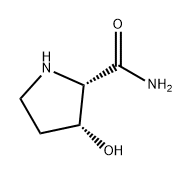 2-Pyrrolidinecarboxamide, 3-hydroxy-, (2S,3R)- Structure