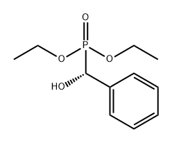 Phosphonic acid, P-[(R)-hydroxyphenylmethyl]-, diethyl ester 구조식 이미지