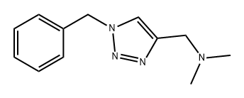 1H-1,2,3-Triazole-4-methanamine, N,N-dimethyl-1-(phenylmethyl)- Structure