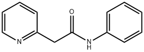 2-Pyridineacetamide, N-phenyl- 구조식 이미지