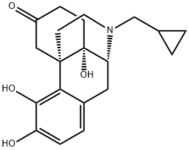 Morphinan-6-one, 17-(cyclopropylmethyl)-3,4,14-trihydroxy- 구조식 이미지