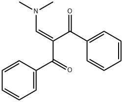 1,3-Propanedione, 2-[(dimethylamino)methylene]-1,3-diphenyl- Structure