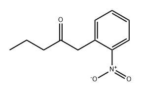 2-Pentanone, 1-(2-nitrophenyl)- 구조식 이미지