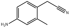 Benzeneacetonitrile, 4-amino-2-methyl- 구조식 이미지