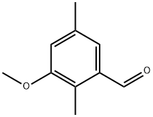 Benzaldehyde, 3-methoxy-2,5-dimethyl- 구조식 이미지