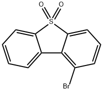 Dibenzothiophene, 1-bromo-, 5,5-dioxide Structure