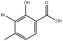 3-bromo-2-hydroxy-4-methylbenzoic acid Structure